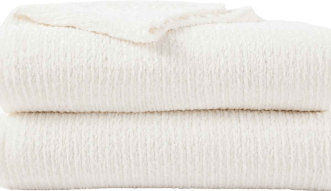 Lifestyle Solid Woven Micro Chenille Throw, 51" x 67"