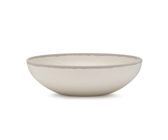 Potter Stone 12" Melaboo Round Serving Bowl