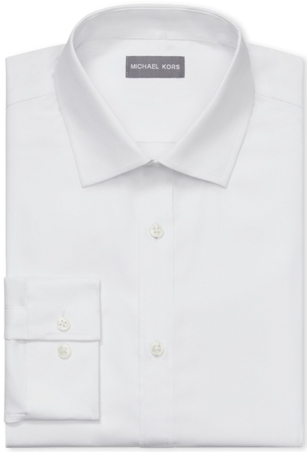 Men's Airsoft Slim Fit Untucked Length Wrinkle Free Stretch Dress Shirt