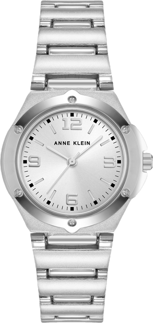 Women's Quartz Silver-Tone Alloy Bracelet Watch, 29mm