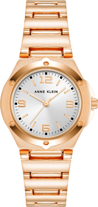 Women's Quartz Rose Gold-Tone Alloy Bracelet Watch, 29mm