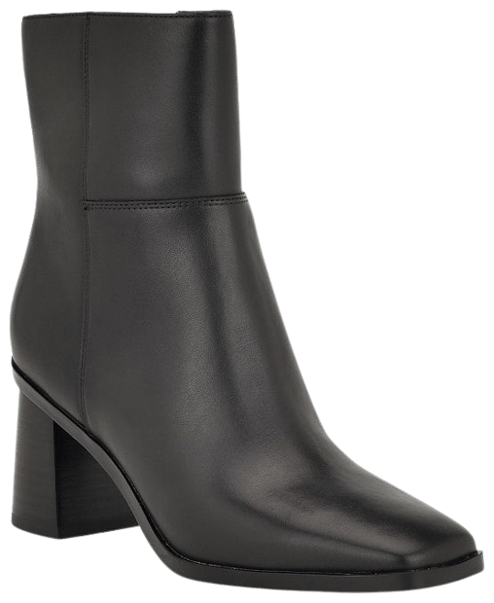 Nine west square hot sale toe ankle boots