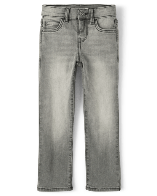 Boys Basic Straight Jeans - DENIM | The Children's Place