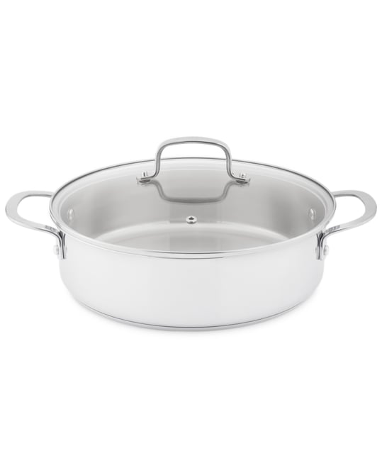 Stainless Steel 5-Qt. Covered Everyday Pan, Exclusively at Macy's