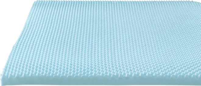 3" Gel-Infused Memory Foam Mattress Topper, Queen