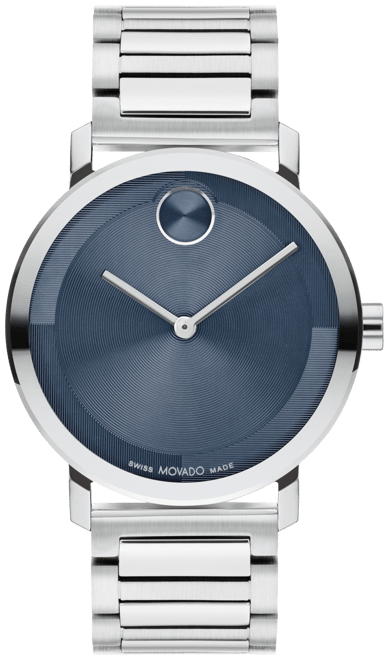 Movado Men s Bold Evolution 2.0 Swiss Quartz Silver Tone Stainless Steel Watch 40mm Macy s