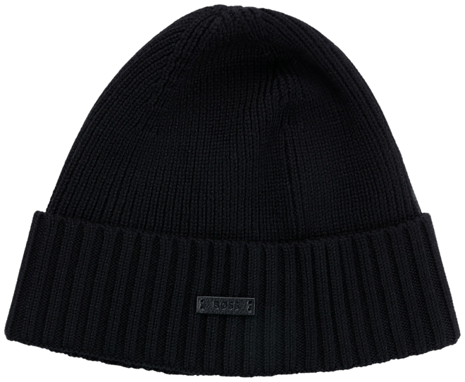 BOSS by Hugo Boss Men s Ribbed Beanie Hat Macy s