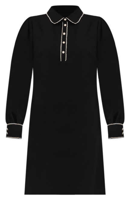 Cece embellished collar dress best sale