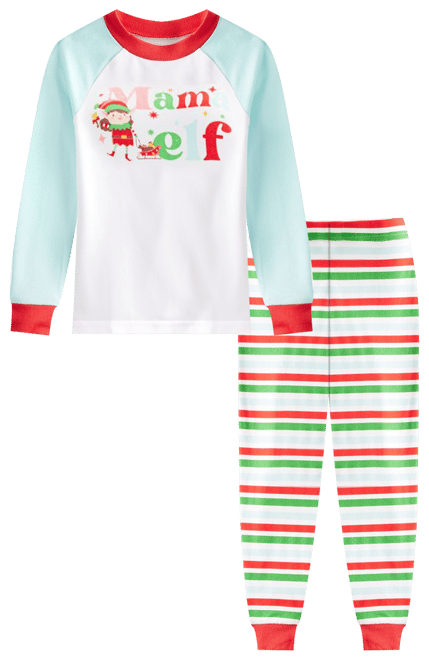 Boys 4-18 Jammies For Your Families® Elf Top & Bottoms Pajama Set