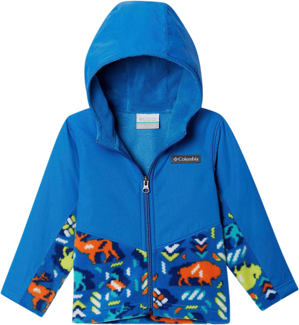 Columbia hooded fleece jacket clearance toddler