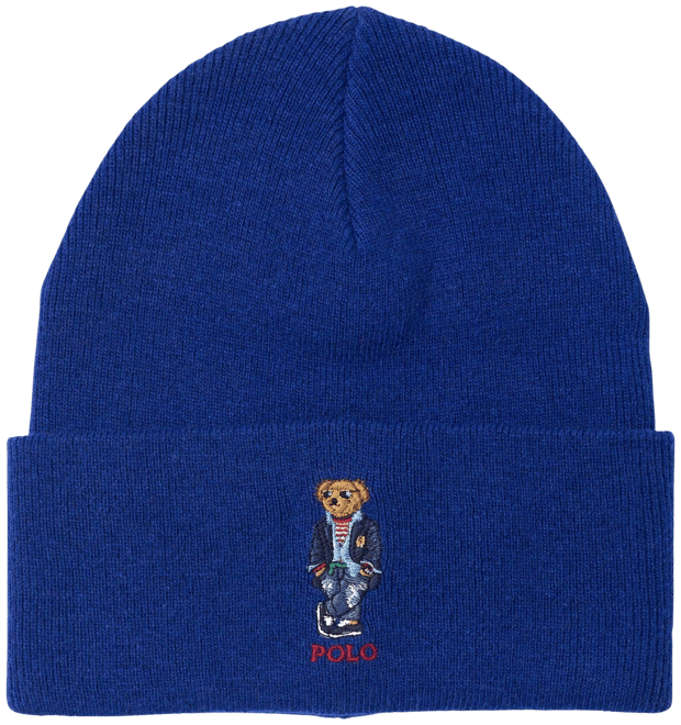 Blue polo hot sale beanie