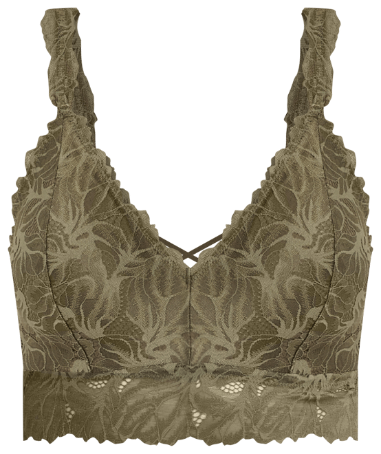 Maurices True Stretch Seamless Lace Back Bralette