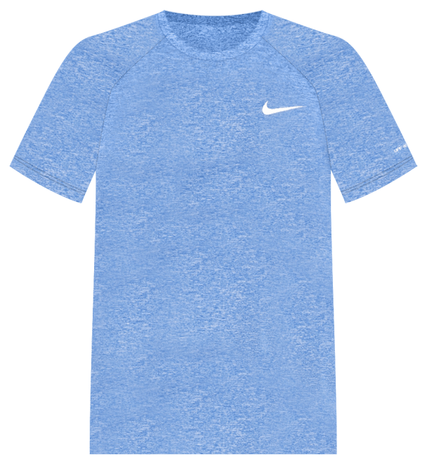 Men's Hydroguard Dri-fit Stretch Upf 40+ Heather Rash Guard