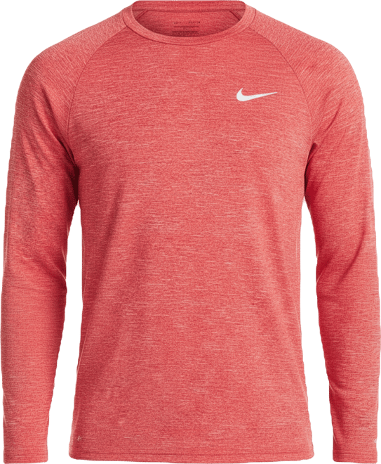 Men's Heather Hydroguard Long Sleeve Swim T-Shirt
