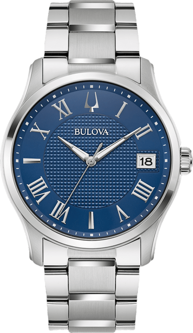 Men's Classic Wilton Stainless Steel Bracelet Watch 41mm