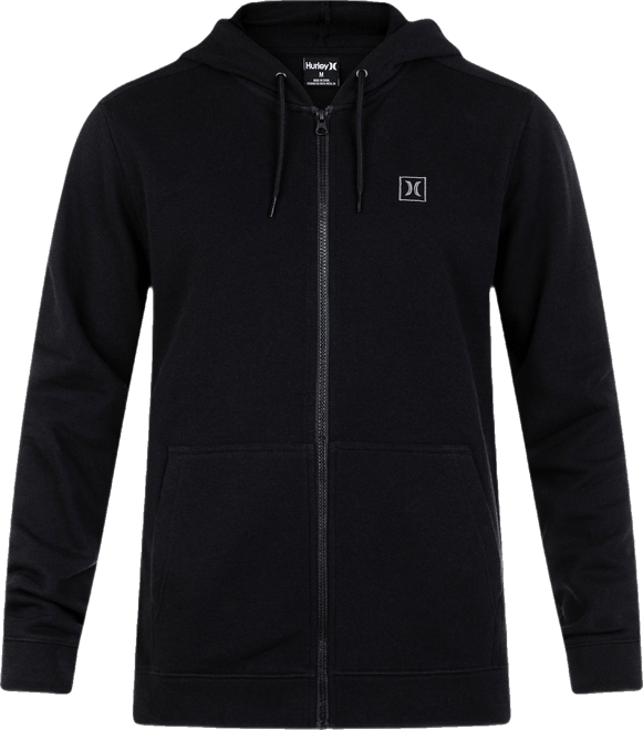 Men's Icon Chest Logo Full Zip Hooded Sweatshirt