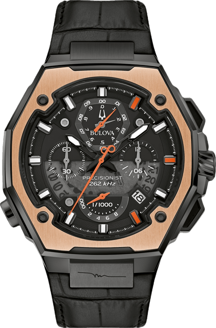 【新品未使用】 BULOVA Bulova x Marc Anthony Men's Chronograph Precisionist Black
