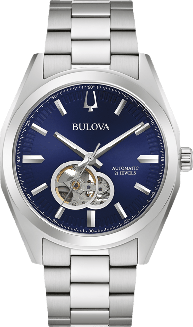 Men's Automatic Surveyor Stainless Steel Bracelet Watch 42mm