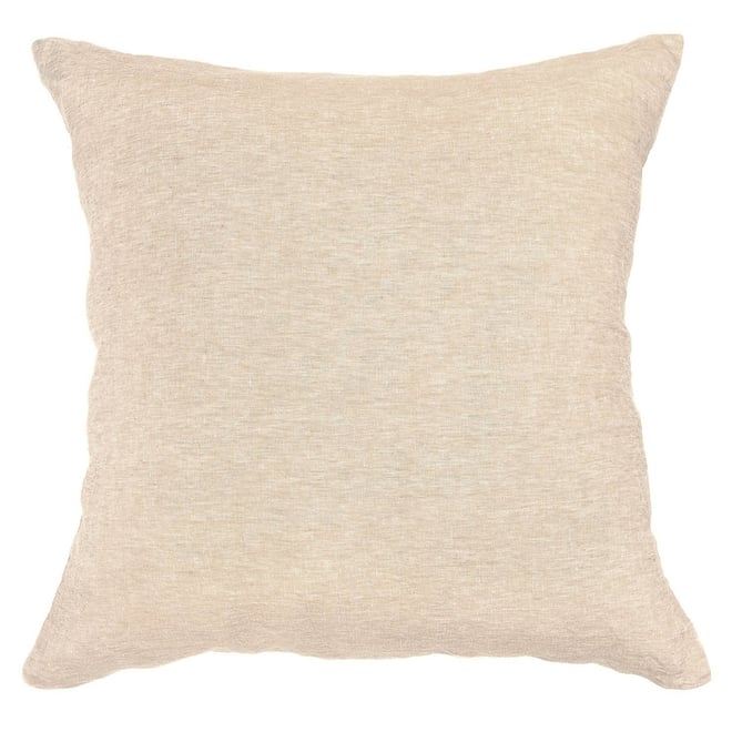 26" x 26" French Linen Euro Pillow with removable Sham