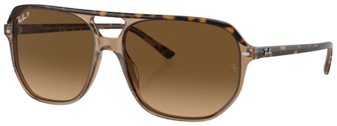 Unisex Bill One Polarized Sunglasses, Gradient RB2205