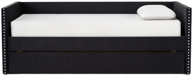 Black deals tufted daybed