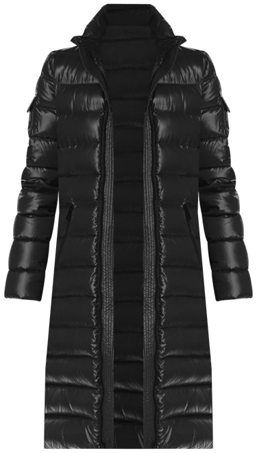 Moncler Moka Down Coat | Bloomingdale's