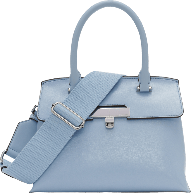 Female Models Chanel Bag Blue Leather Wallet PNG Images, Bag