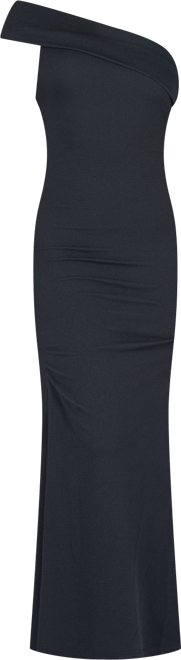 Women's Party One Shoulder Rouched Maxi Dress