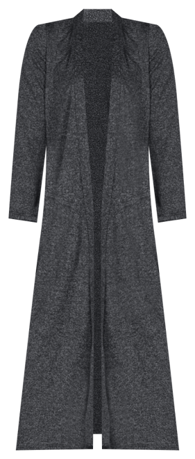 Women's Long Duster Open Front Knit Cardigan Jacket