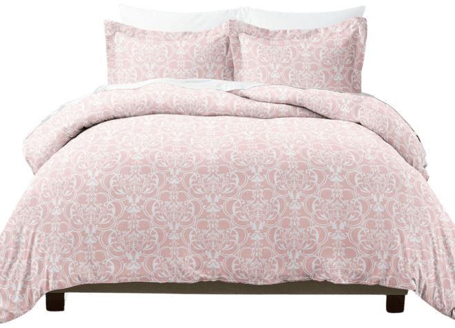 Utra Soft Reversible 3-Pc. Duvet Cover Set, King/California King