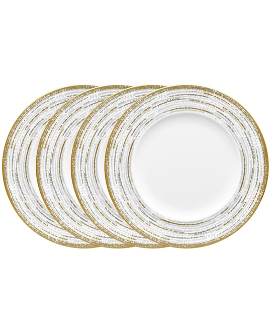 Haku Set of 4 Accent Plates, Service For 4