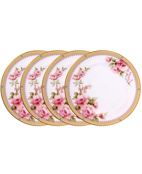 Hertford Set of 4 Bread Butter and Appetizer Plates, Service For 4