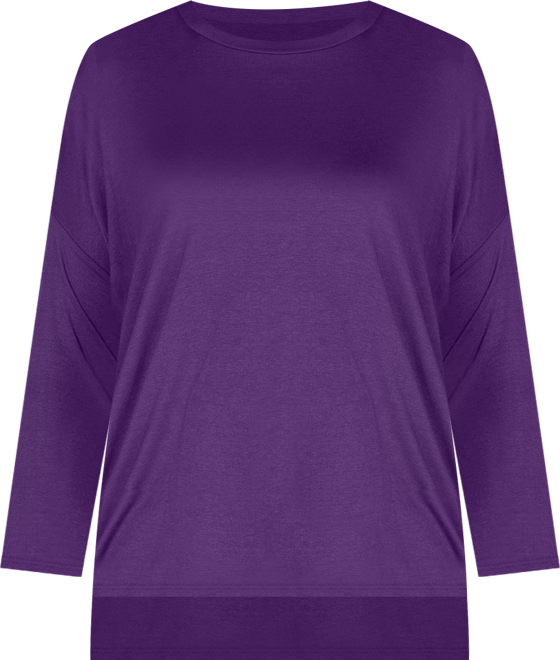 Women's Long Sleeve Oversized Dolman Top