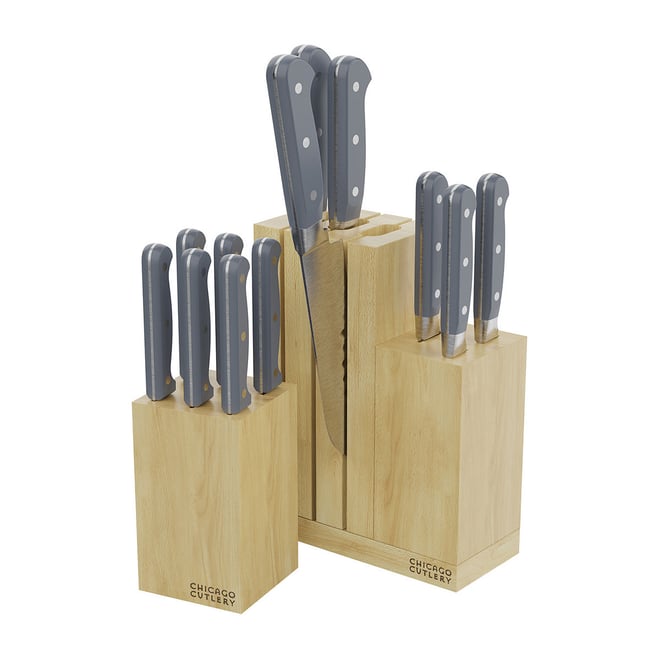  Chicago Cutlery Insignia Steel 3-Piece Knife Set With