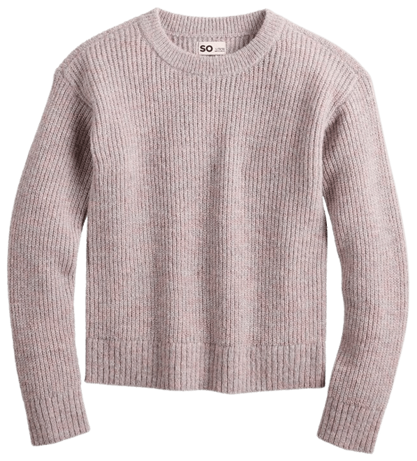 Girls 6-20 & Plus Size SO® Knitted Sweaters