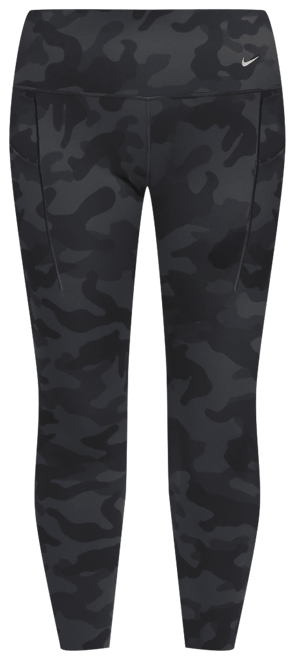 Nike Universa Women's High-Waisted 7/8 Camo Leggings with Pockets