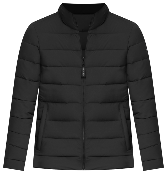 NEW! CALVIN KLEIN buy STRECH QUILTED PUFFER WATER RESISTANT LONG JACKET FOR MEN