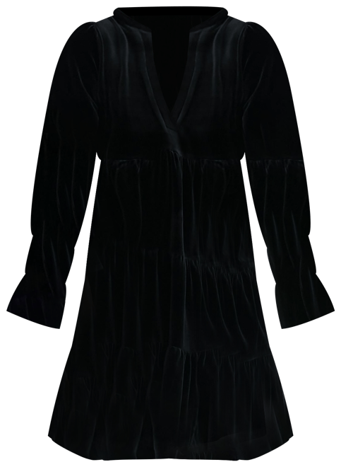 Black Velvet Kenzo Dress