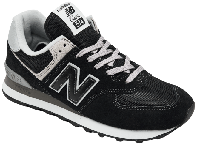 New Balance Women's 574 Core Black & White