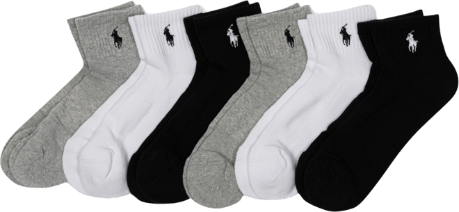 Women's 6-Pk. Cushion Quarter Socks