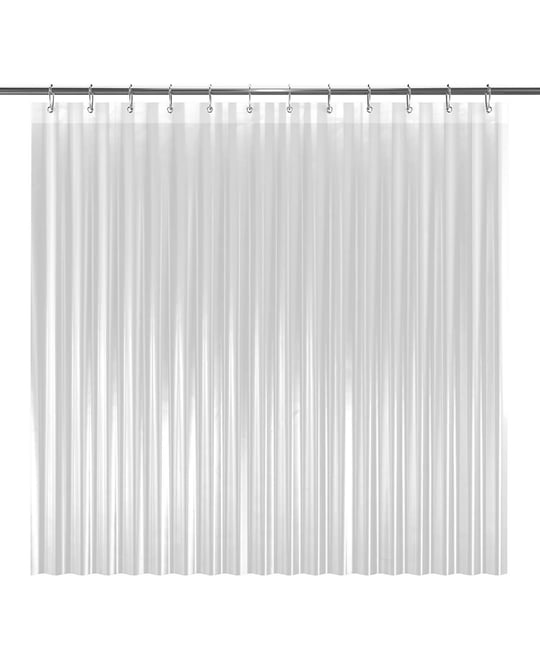 72" W x 72" H 8G Peva Extra Heavy Weight Shower Liner