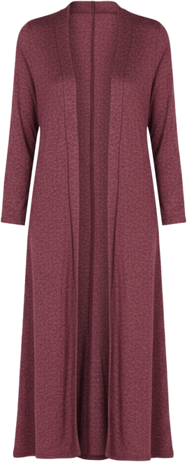 Women's Long Duster Open Front Knit Cardigan Jacket