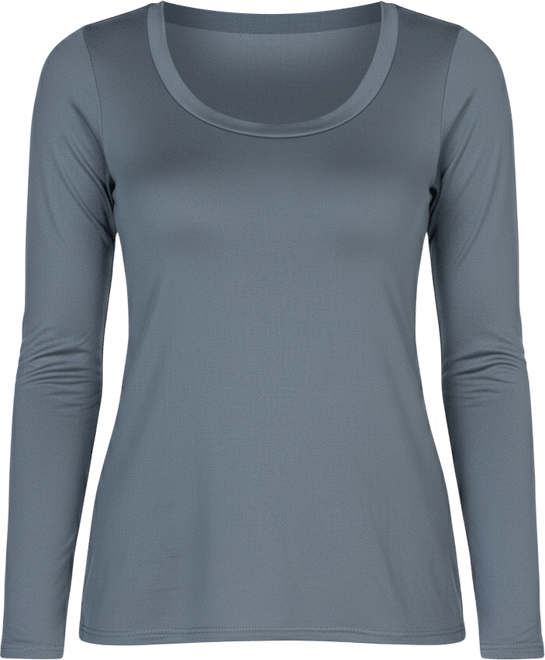 Women's Long Sleeve Scoop Neck Top