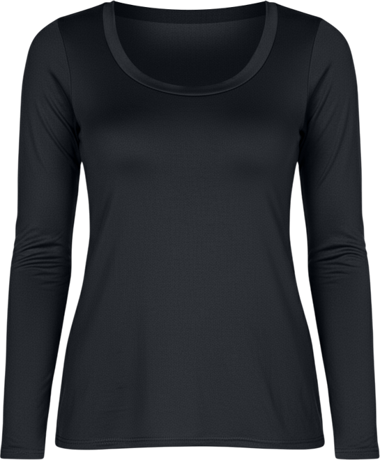 Women's Long Sleeve Scoop Neck Top