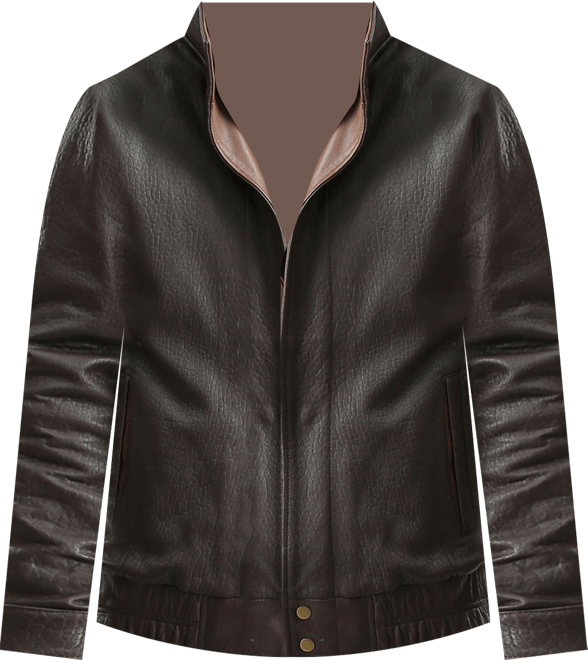 Men's Men Brandon Leather Bomber Jacket