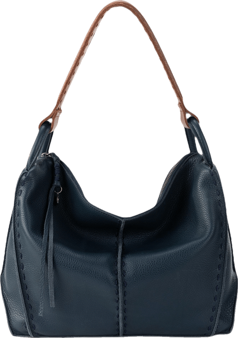 Los Feliz Leather Medium Hobo Bag