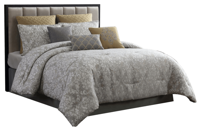 Lantana 10 Piece Comforter Set, King