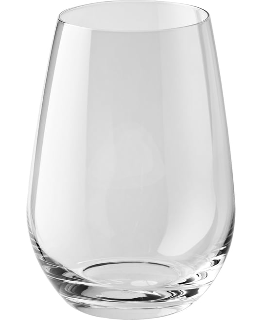 Libbey Classic Blue All-Purpose Stemless Wine Glasses, Set of 6