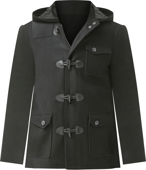 BGSD Men's Men Nathan Wool Blend Short Toggle Coat - Macy's