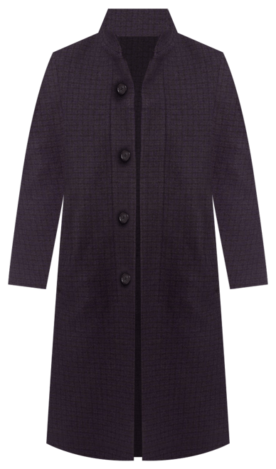 Theory belvin wells virgin wool sales blend coat